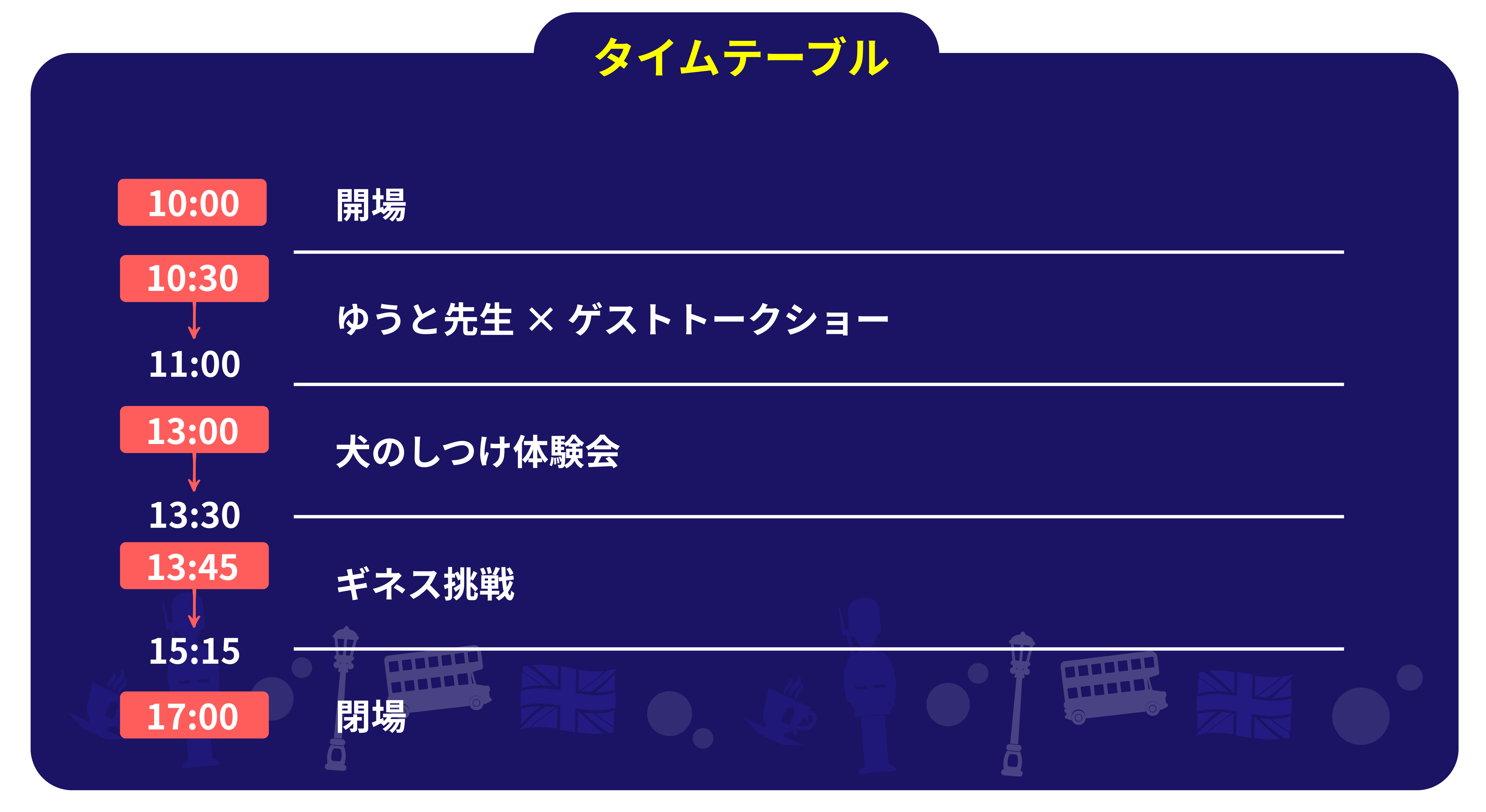 タイムテーブル