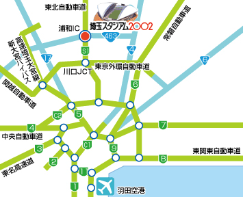 お車でお越しの方